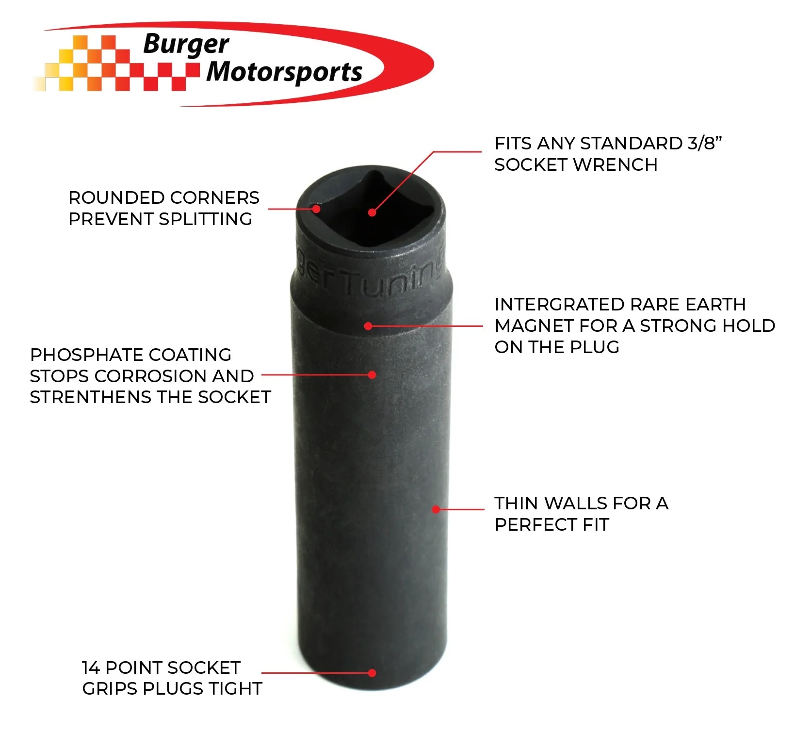 2020-2026 Toyota GR Supra Mk5 Magnetic Spark Plug Socket - Image 2