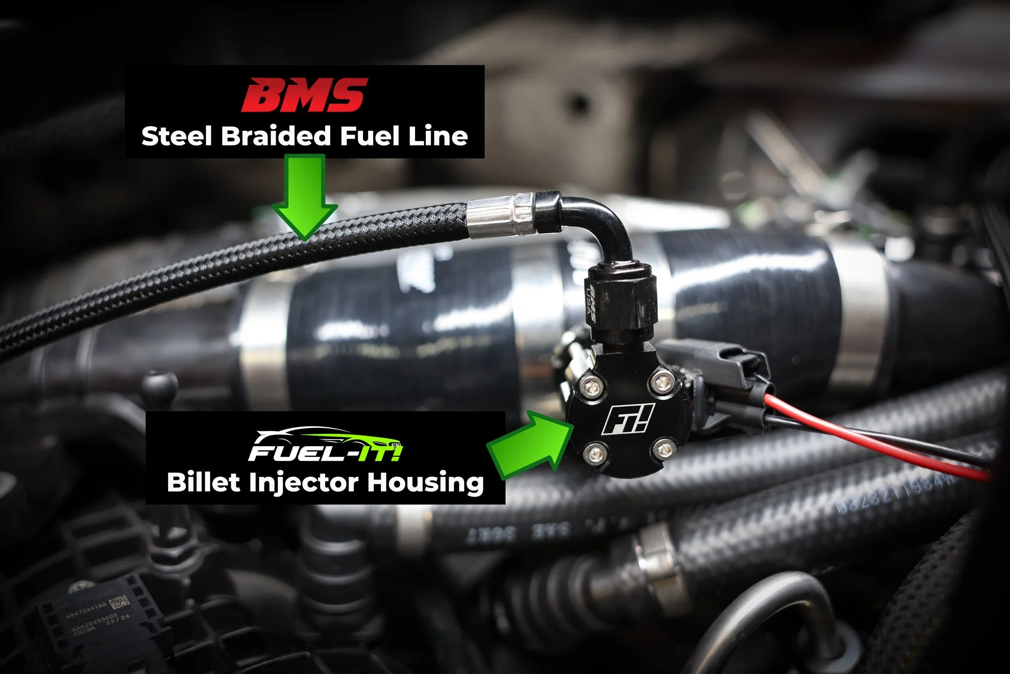 2025+ RAM 1500 Hurricane SO Charge Pipe Injection (CPI) Kit - Image 4