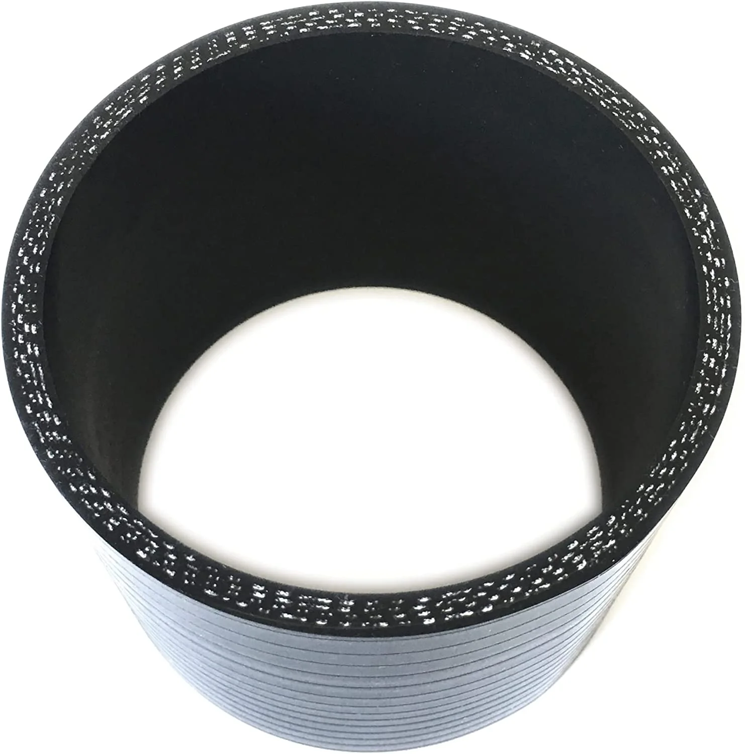 4" ID Straight Silicone Hose Coupler Reinforced High Temp 4-Ply with Clamps - Image 2
