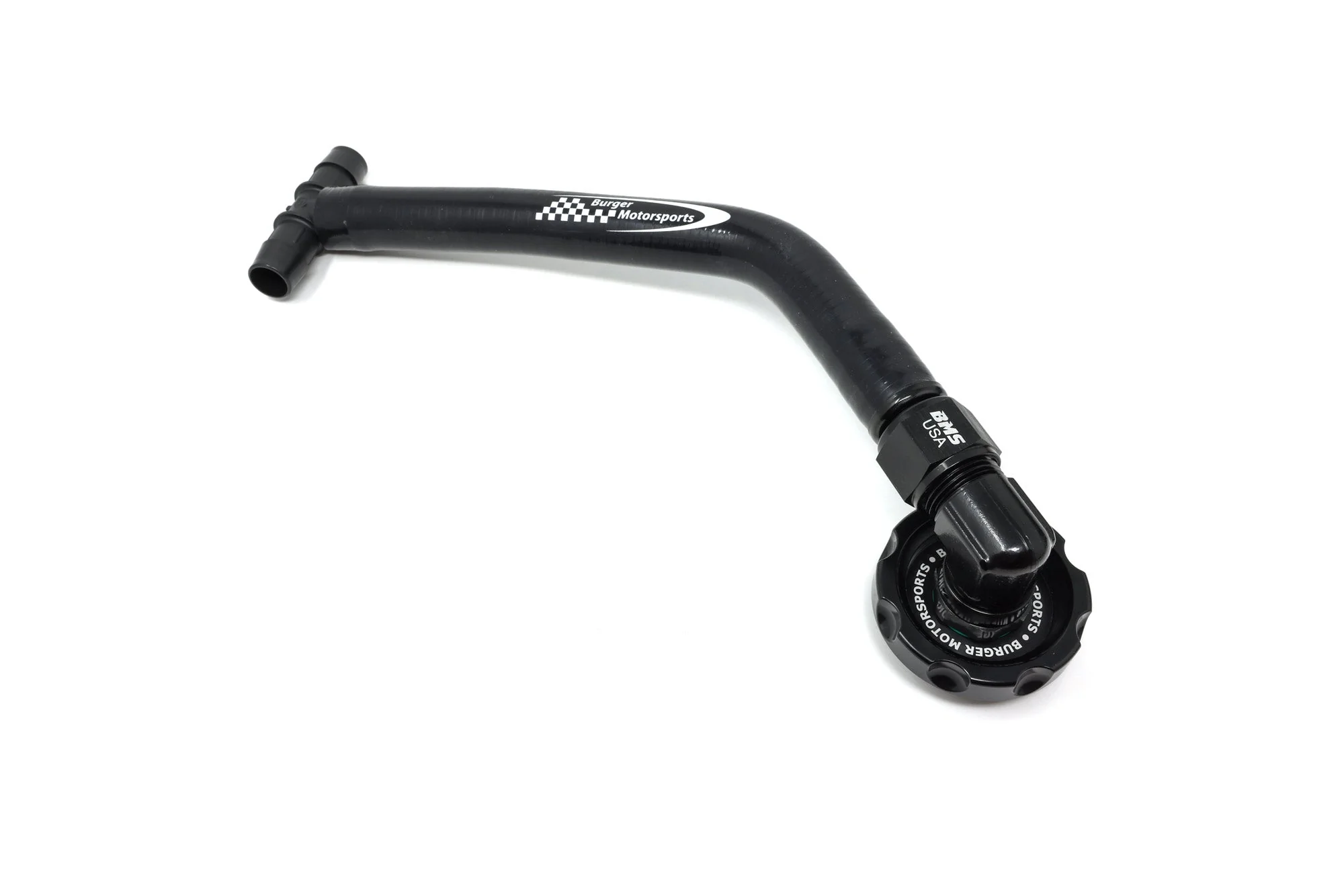B58 BMW/Supra BMS Oil Catch Can Oil Filler Cap Dual Vent Connection Kit - Image 2