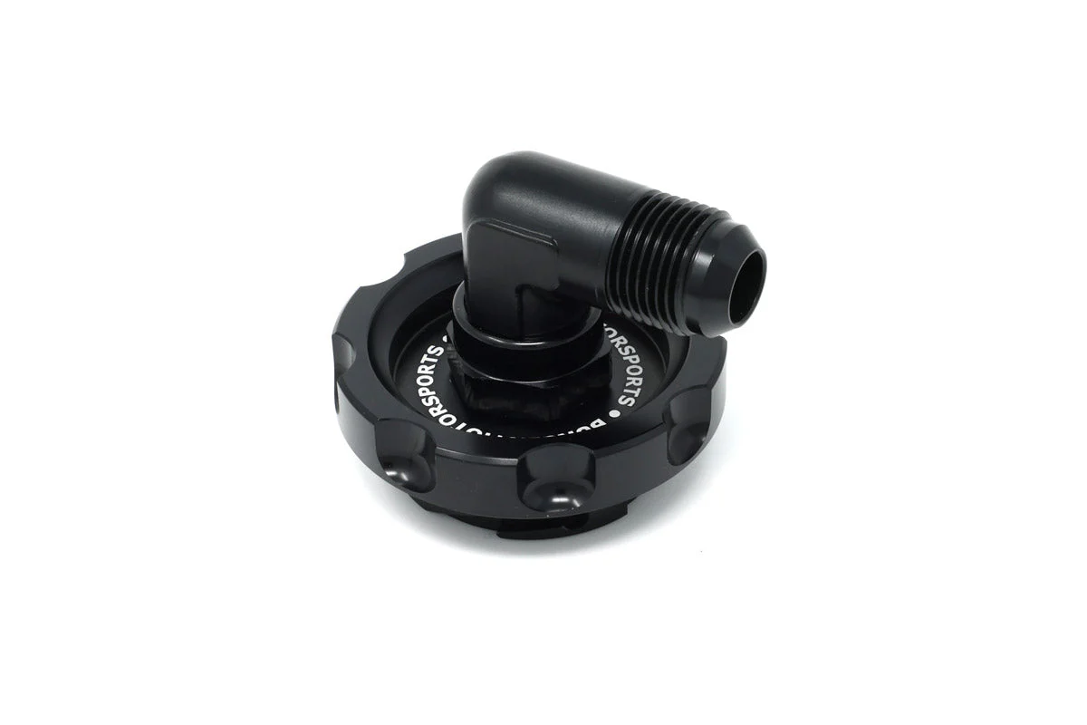 B58 BMW/Supra BMS Oil Catch Can Oil Filler Cap Dual Vent Connection Kit - Image 3
