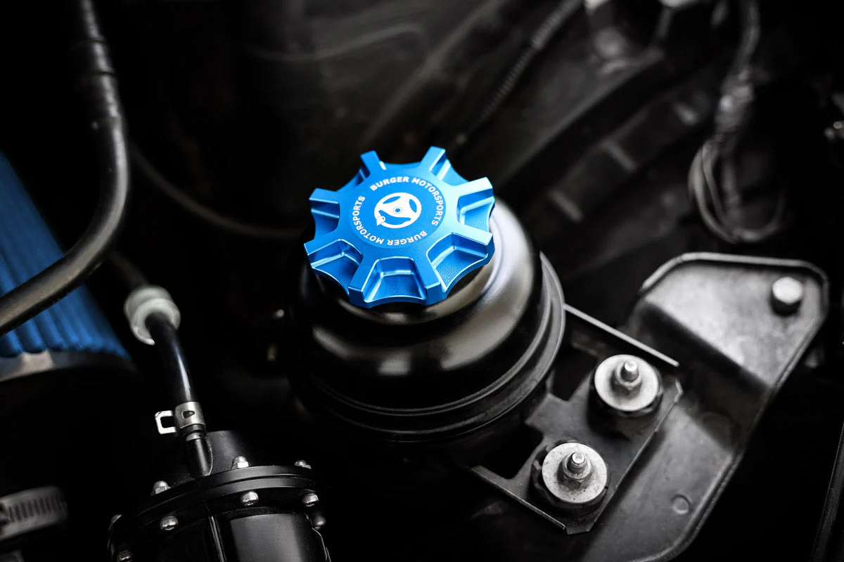 BMS Billet BMW Power Steering Reservoir Cap Upgrade - Image 8