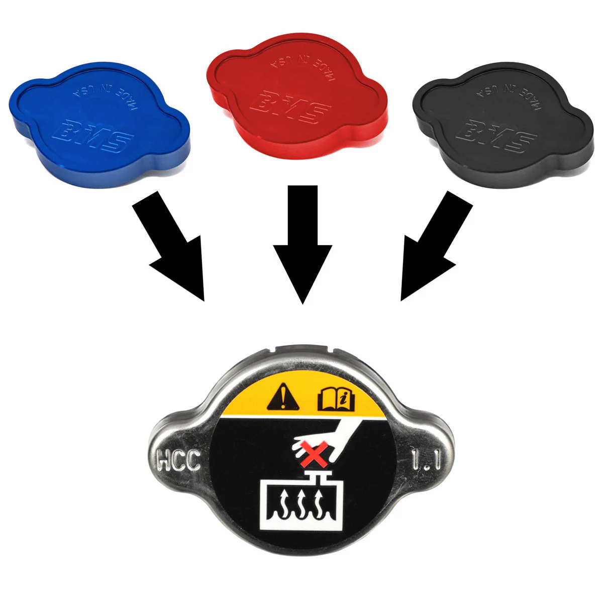 Billet Radiator Cap Cover for Kia/Hyundai/Genesis - Image 5