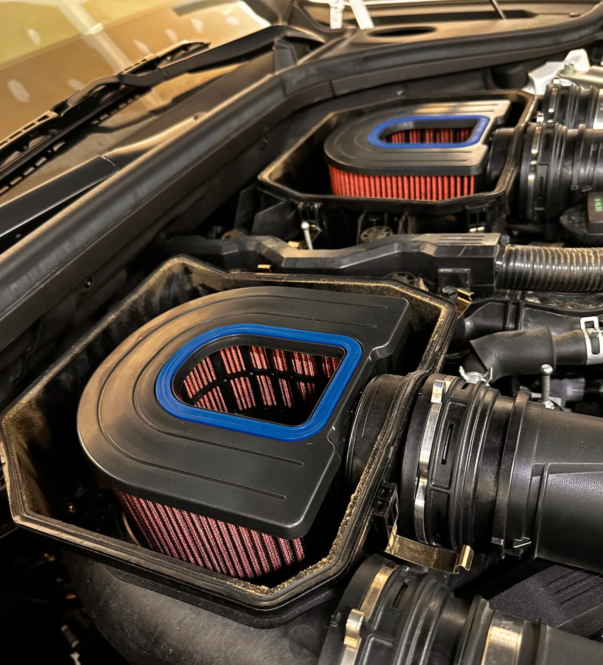 Dual BMM High Performance Air Filters (Set) fits 2022+ Genesis GV70 3.5T - Image 2