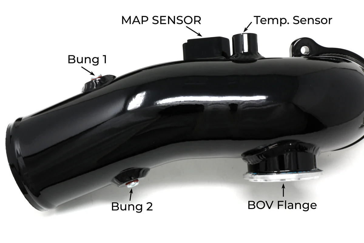 BMS Elite Aluminum Replacement Charge Pipe Upgrade for Gen1 B58 BMW - Image 3