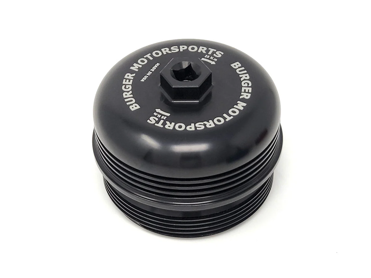 BMS Magnetic Billet BMW Oil Filter Cap for N54/N55/S55/N52/N20/N26 Engines - Image 3