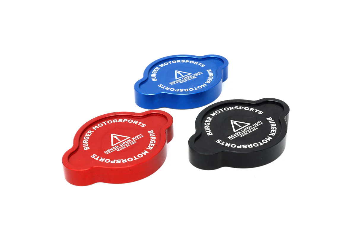 BMS Billet Radiator Cap Upgrade for Subaru WRX, STI, & Legacy