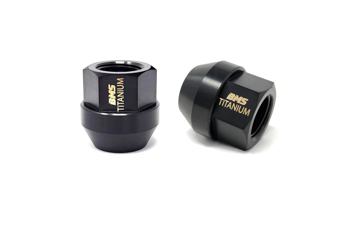 BMS Elite Titanium Lug Nuts - M14x1.25 - Cone Seat - Set of 20 - Image 3