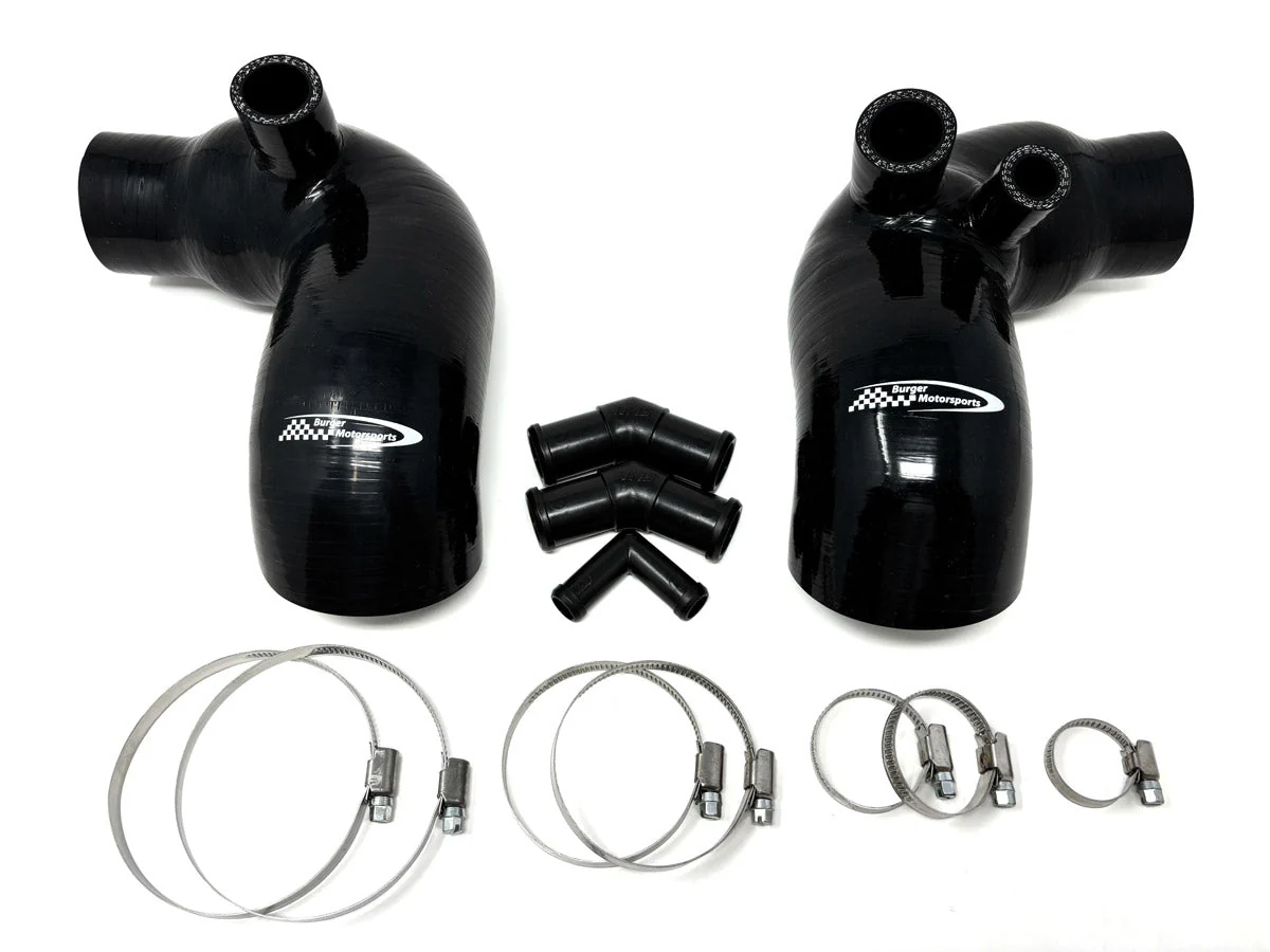 BMS High Flow Silicone Turbo Inlets for Kia Stinger/Genesis G70 3.3L - Image 2