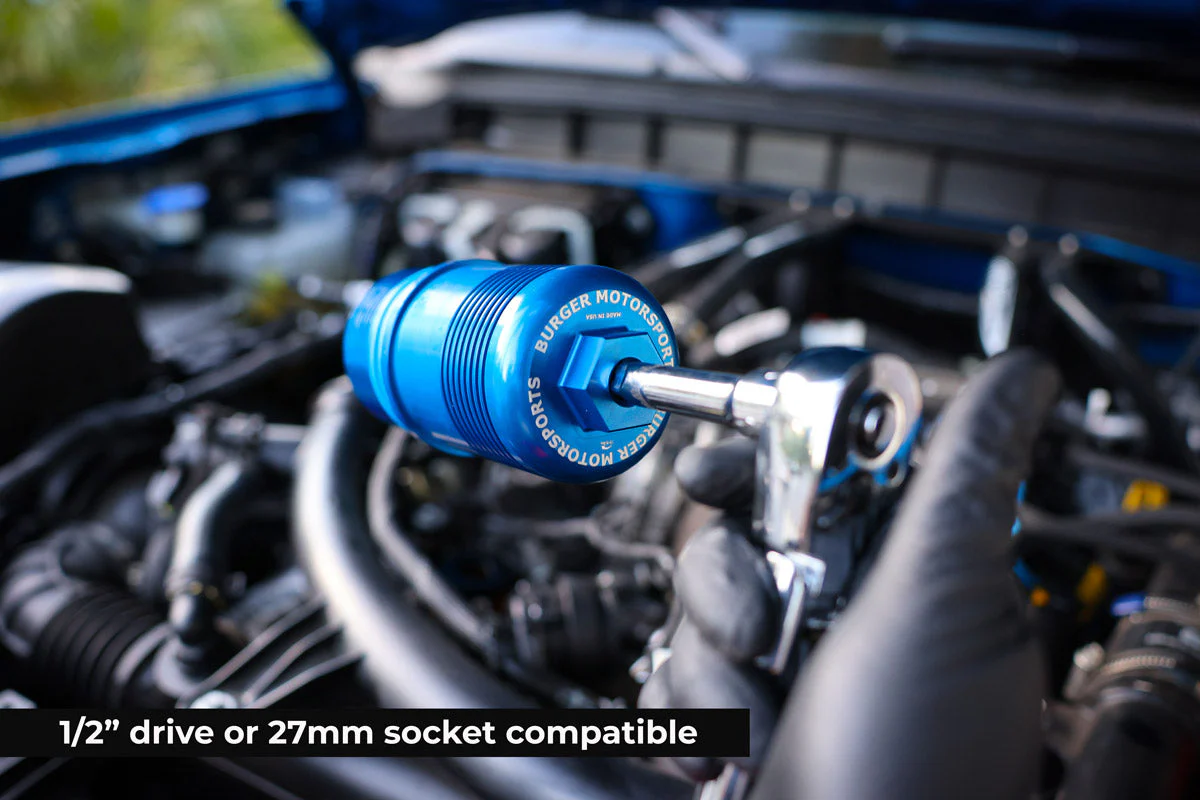 BMS Magnetic Billet Aluminum Oil Filter Cap for 2015-2020 Ford F150 2.7L V6 - Image 6