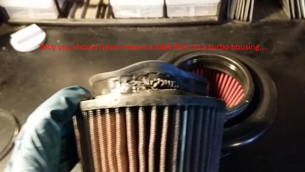 BMS Silicone Single Turbo Filter for 4" Turbo Inlet - Image 5