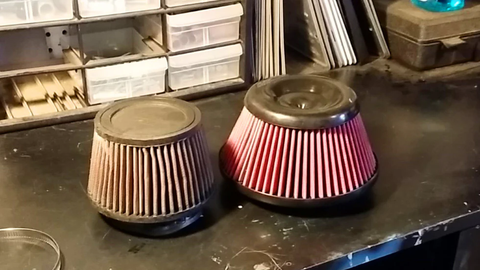 BMS Silicone Single Turbo Filter for 4" Turbo Inlet - Image 7