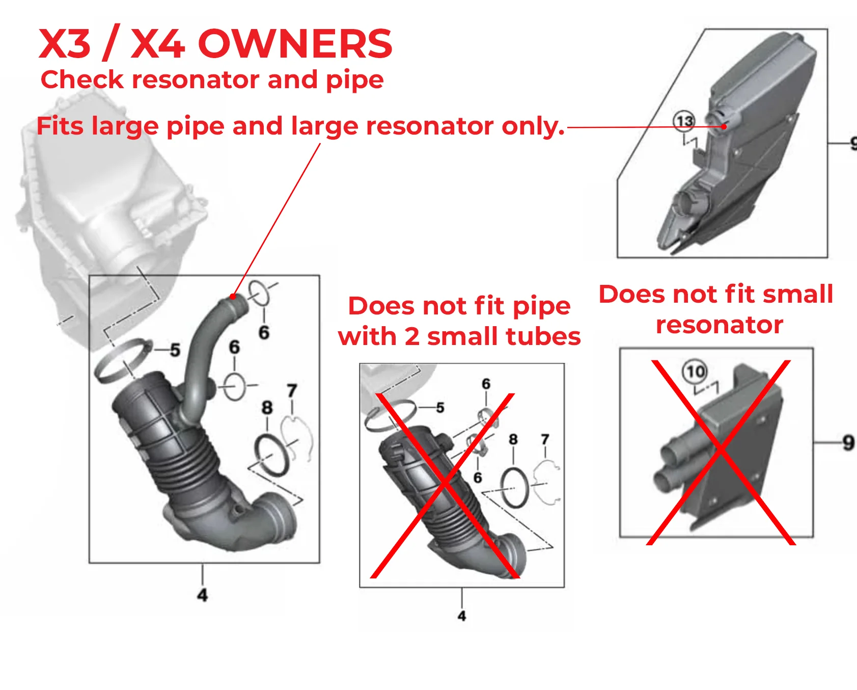 BMS Silicone Intake Pipe Hose Upgrade for BMW G3x G1x G0x - Image 4