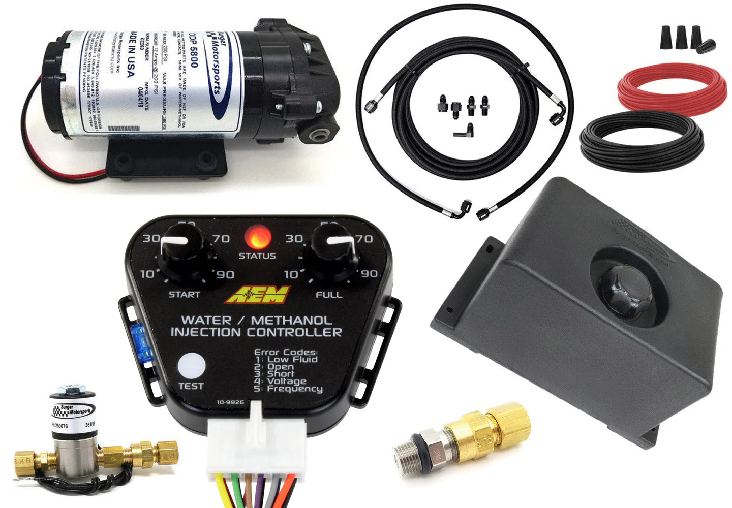 BMS StandAlone Universal Water/Methanol Injection (WMI) Kit with AEM controller - Image 37