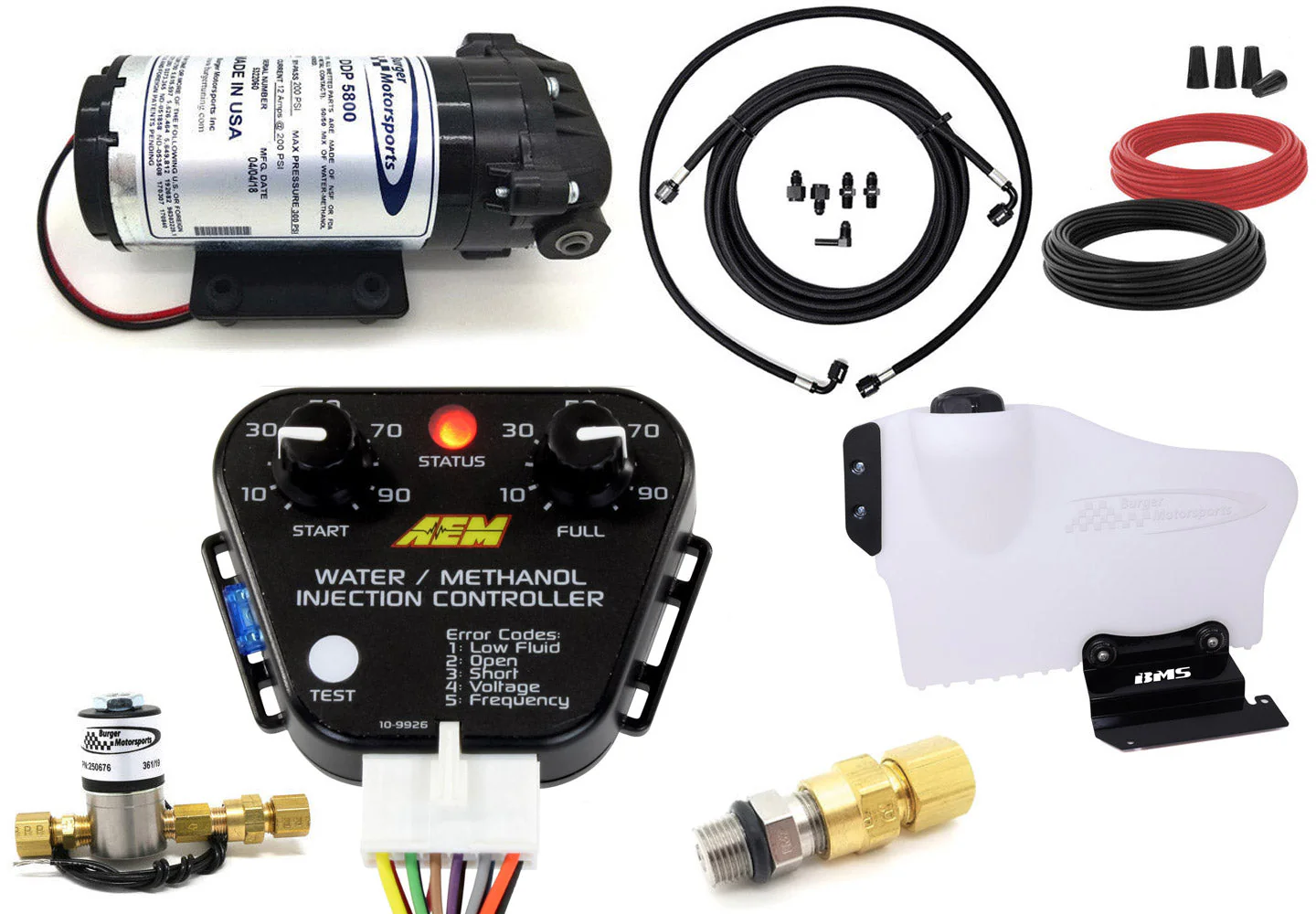 BMS StandAlone Universal Water/Methanol Injection (WMI) Kit with AEM controller - Image 44