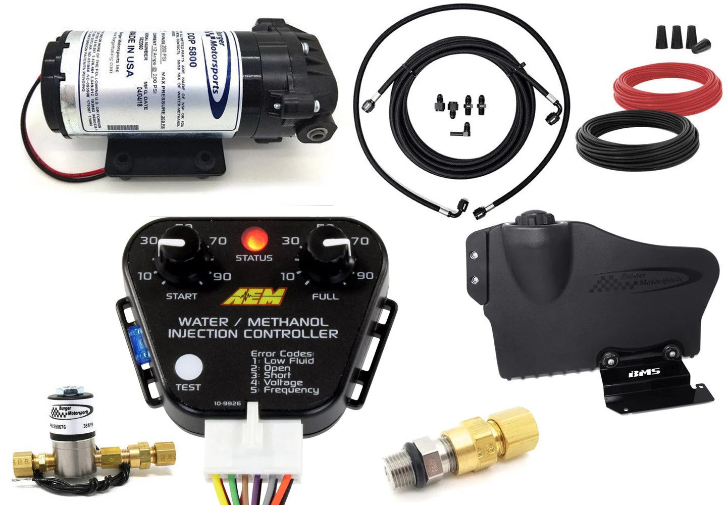 BMS StandAlone Universal Water/Methanol Injection (WMI) Kit with AEM controller - Image 48