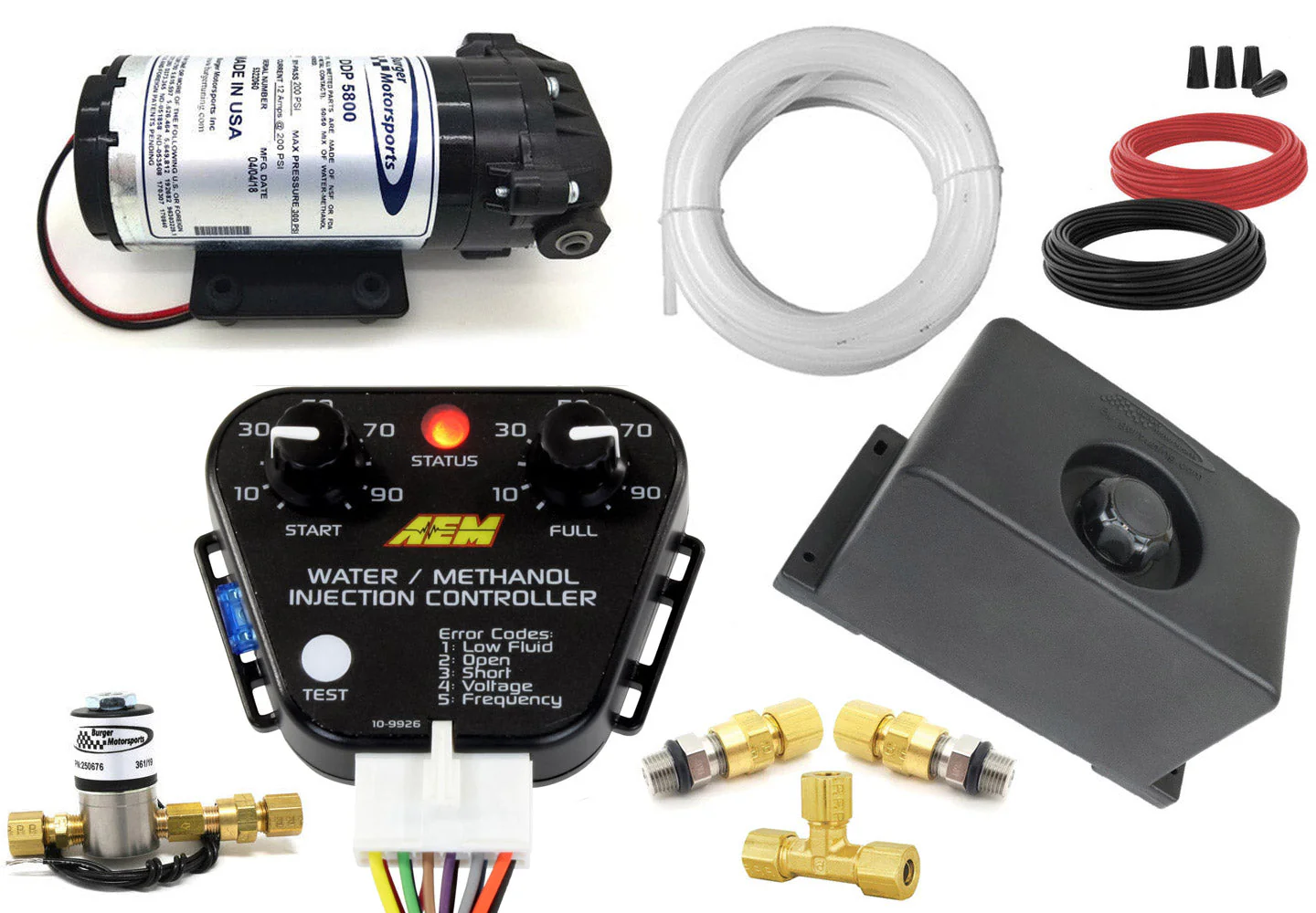 BMS StandAlone Universal Water/Methanol Injection (WMI) Kit with AEM controller - Image 56
