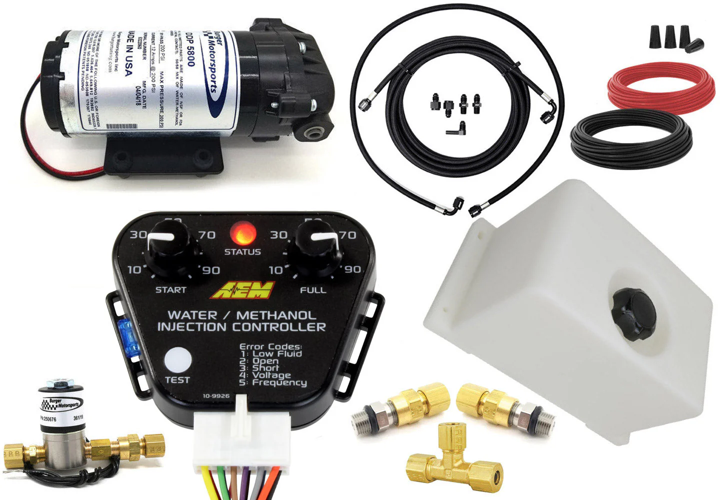 BMS StandAlone Universal Water/Methanol Injection (WMI) Kit with AEM controller - Image 78