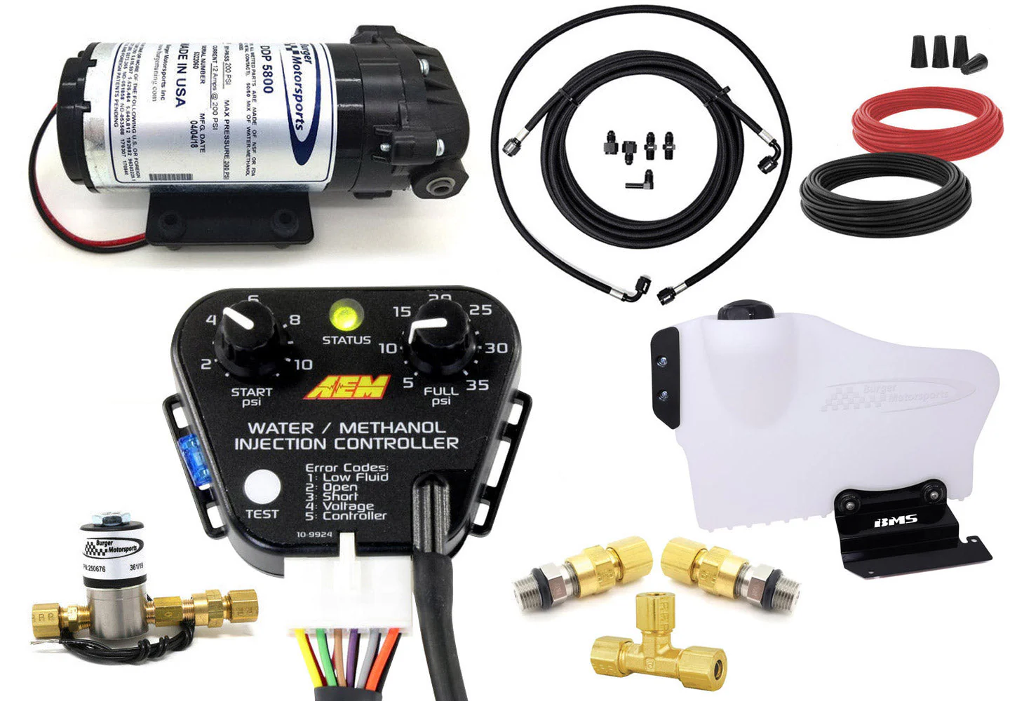 BMS StandAlone Universal Water/Methanol Injection (WMI) Kit with AEM controller - Image 83