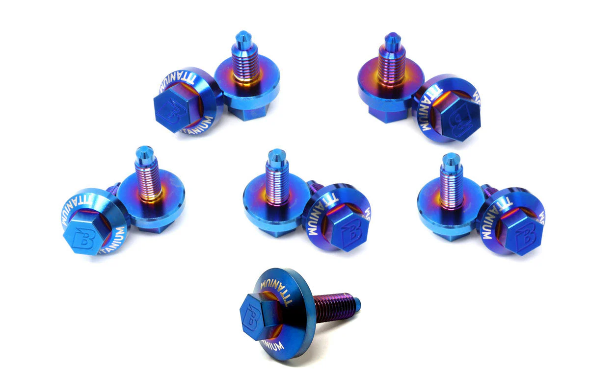 BMS Titanium Front Engine Bay Bolt Kit for G8x G2x F8x BMW - Image 2