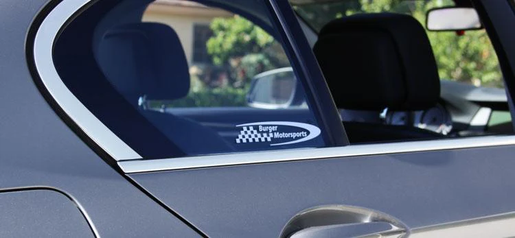 Burger Motorsports Logo Sticker Sheet (TWO PACK) - Image 3