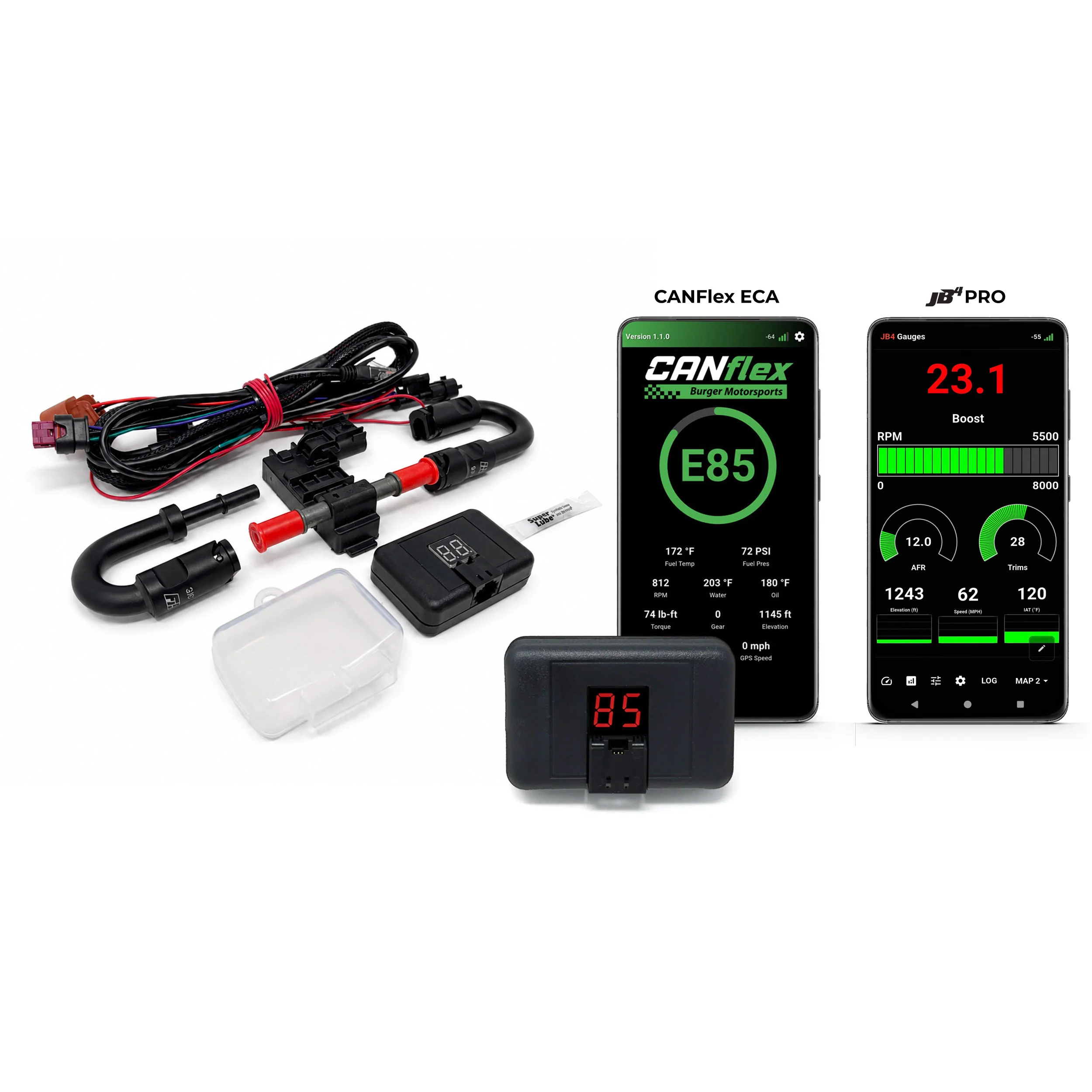 CANFlex Genesis GV70/GV80/G80/G90 3.5TT Flex Fuel Ethanol Content Sensor for E85 Fuel Monitoring - Image 2