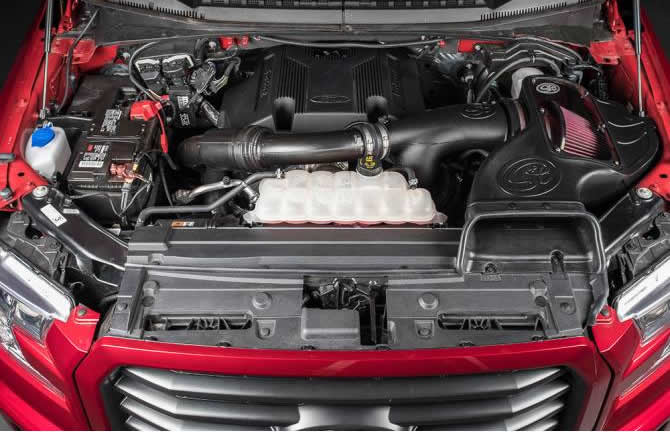 S&B 2015+ Ford F150 / 2017+ Raptor Cold Air Intake w/ Oiled Cleanable Cotton Filter - Image 3