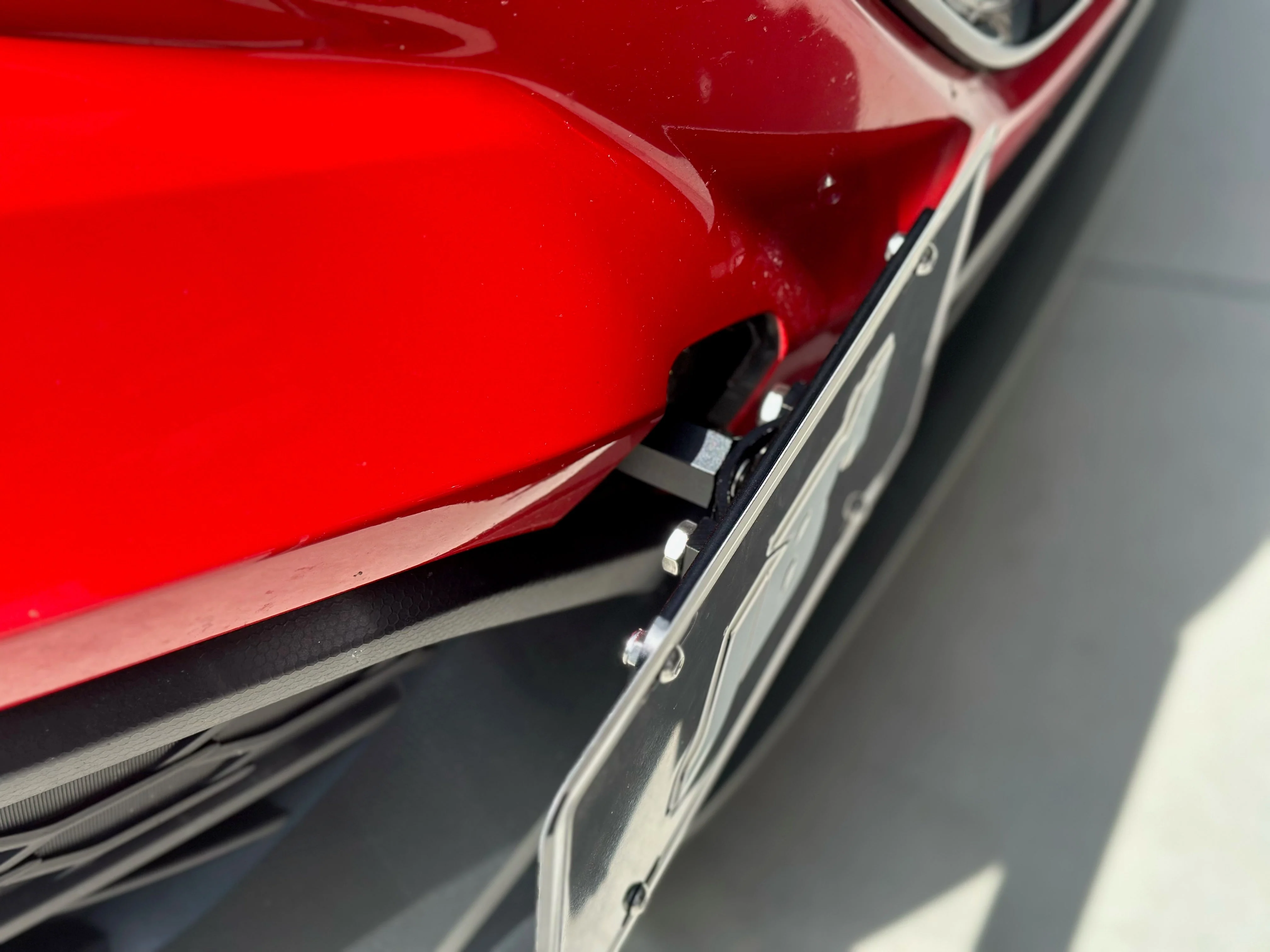 Phoenix Racing No Drill Tow Hook Front License Plate Holder - Image 13