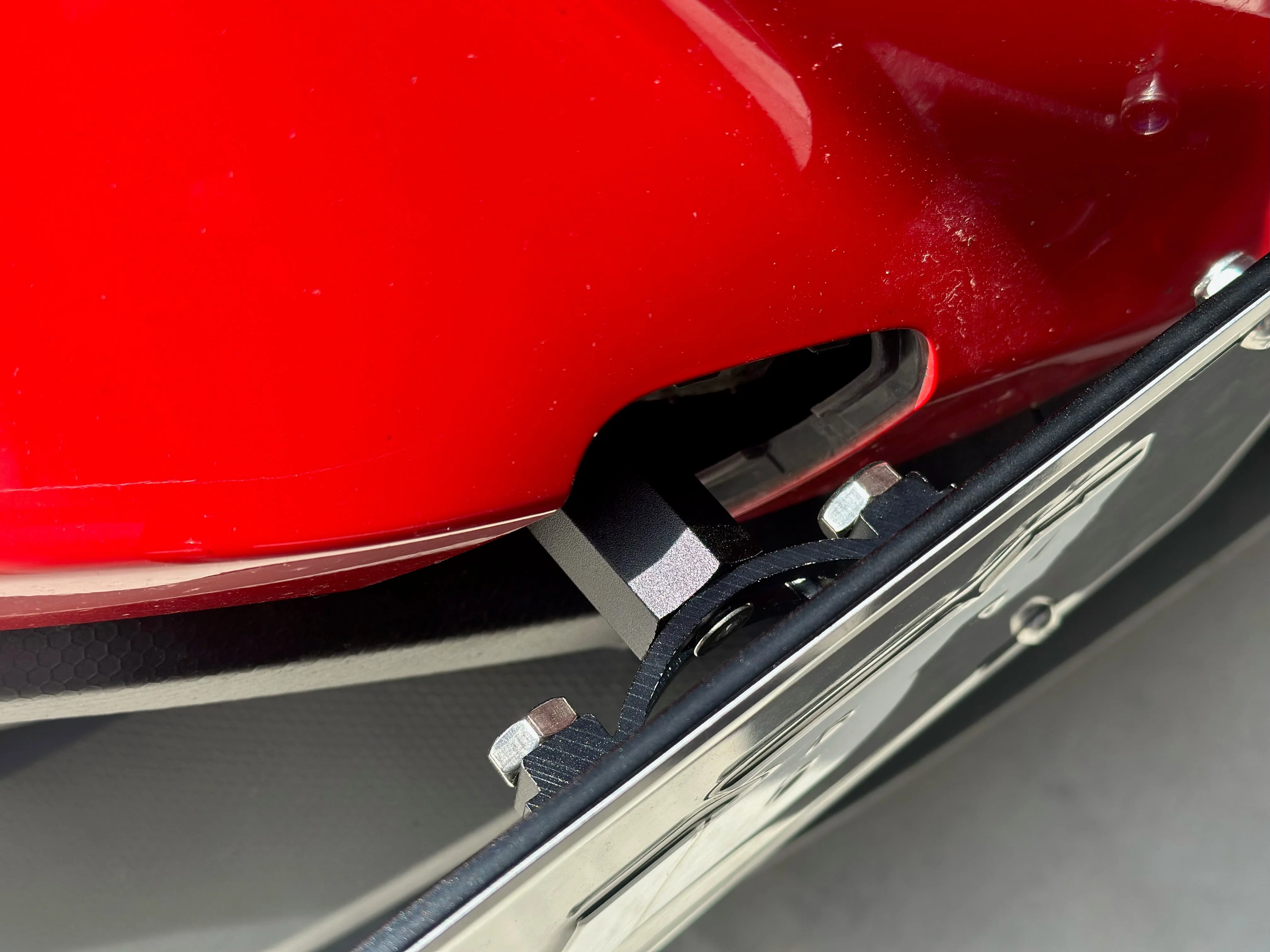Phoenix Racing No Drill Tow Hook Front License Plate Holder - Image 14