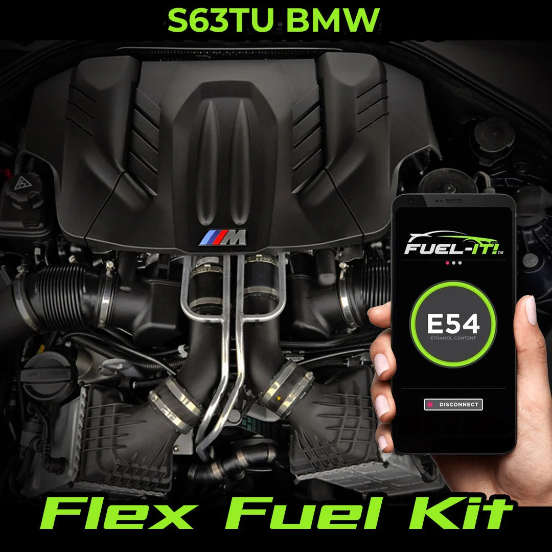 BMW S63TU M5 M6 M8 X5M X6M Flex Fuel Ethanol Content Sensor for E85 Fuel Monitoring