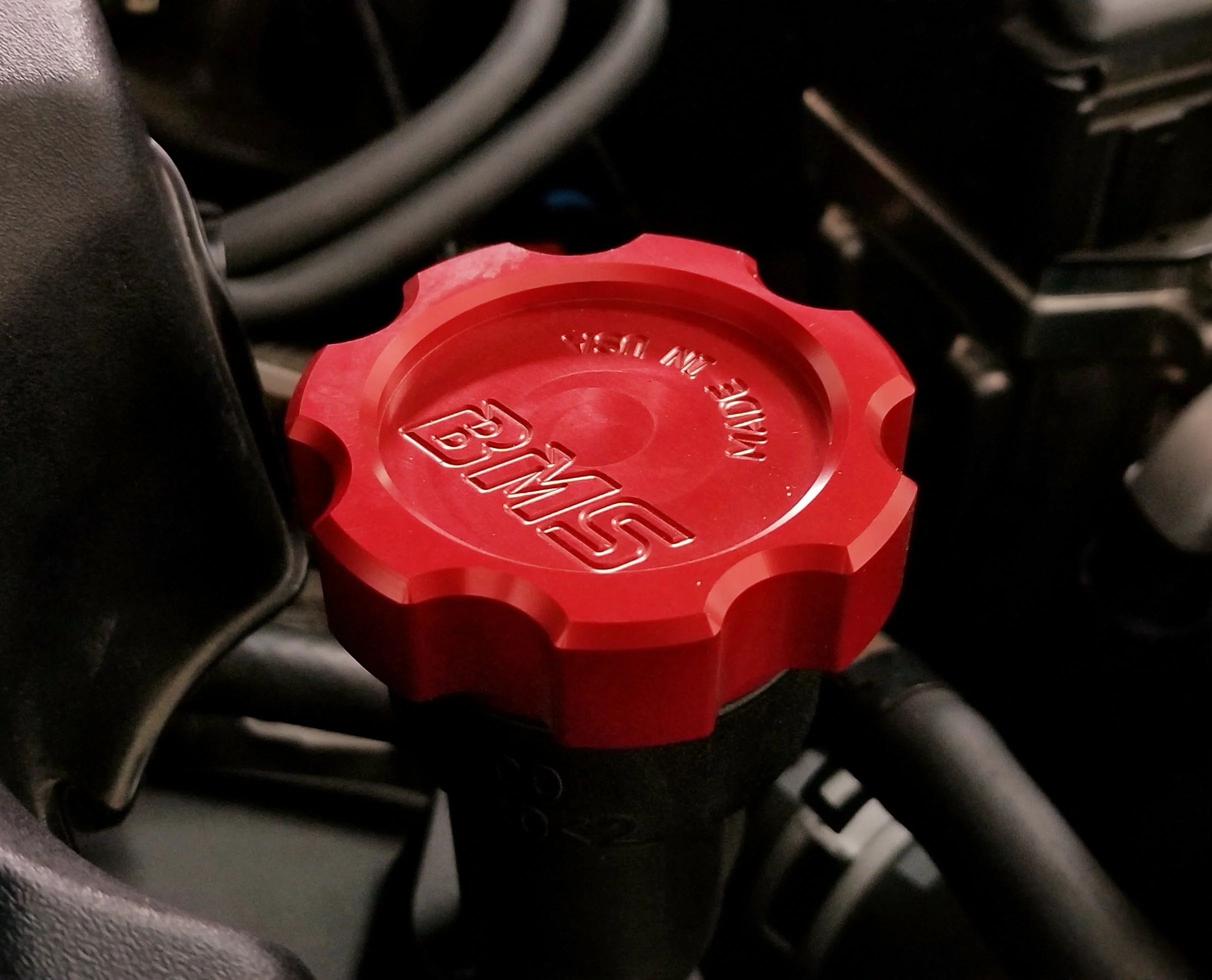 Honda/Acura/Kia/Hyundai/Genesis Billet Oil Filler Cap by BMS - Image 8