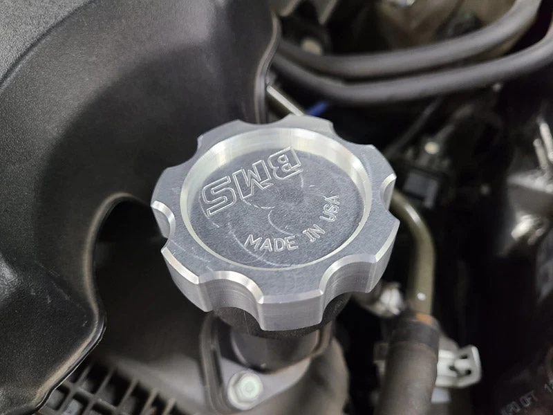 Honda/Acura/Kia/Hyundai/Genesis Billet Oil Filler Cap by BMS - Image 9