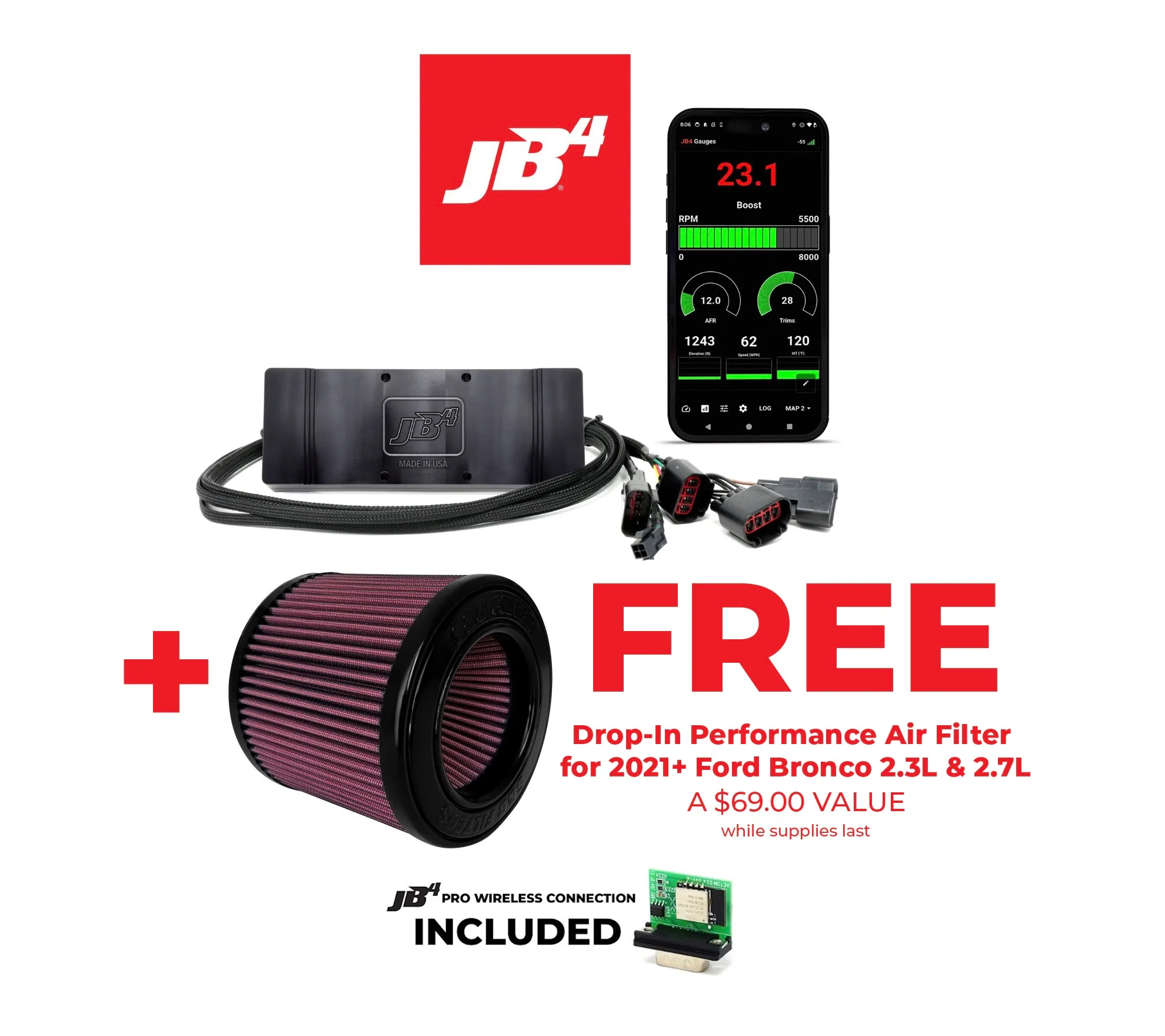 JB4 Tuner for 2021+ Ford Bronco & Bronco Raptor - Image 6