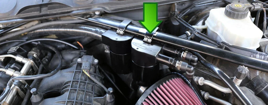 N54 Vacuum Side Oil Catch Can Kit - Image 4