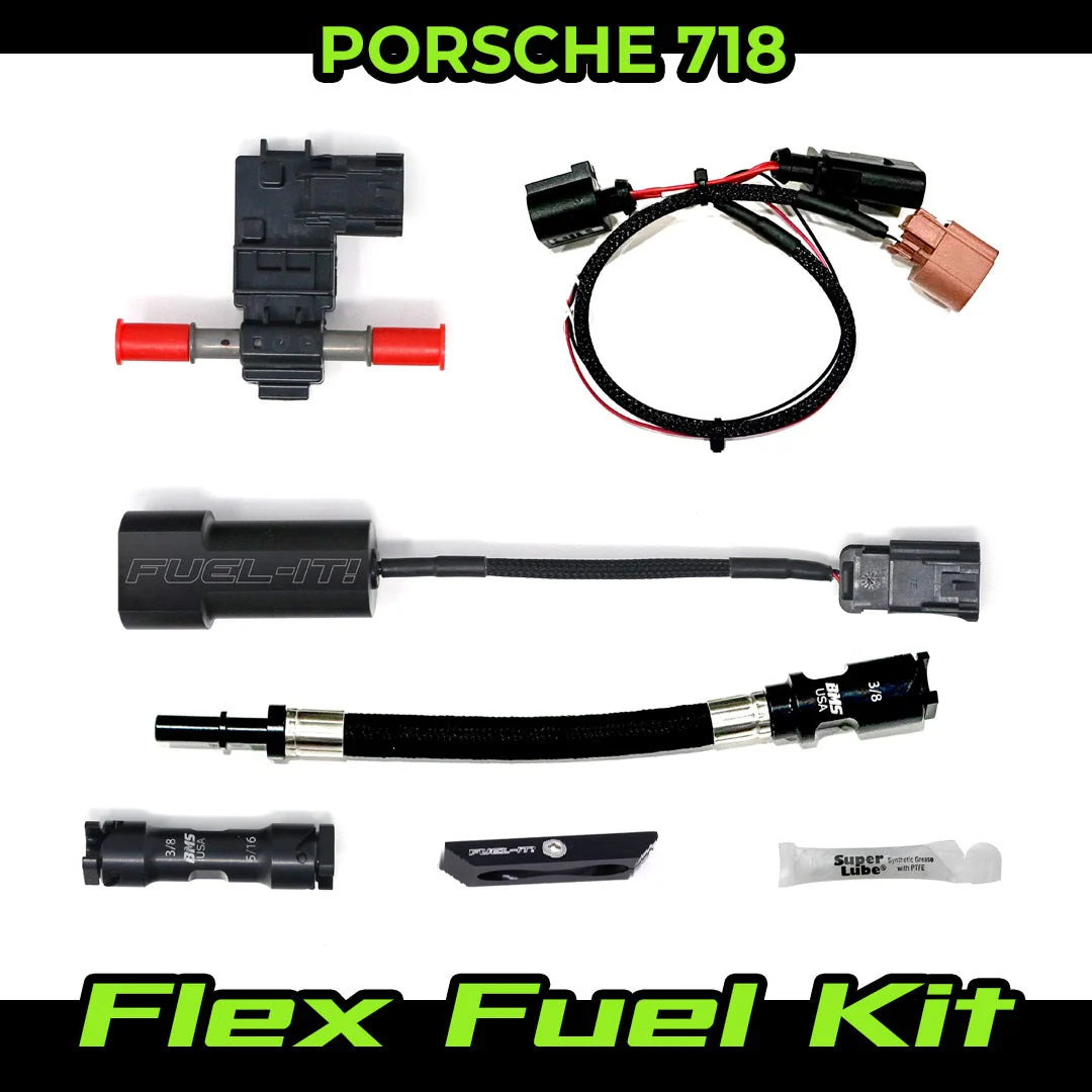 Porsche 718 Bluetooth FLEX FUEL KIT for all 982 Cayman, Boxster, & Spyder Models - Image 2